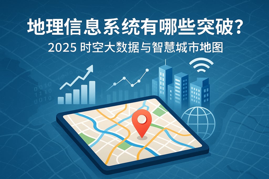 地理信息系统有哪些突破？2025时空大数据与智慧城市地图