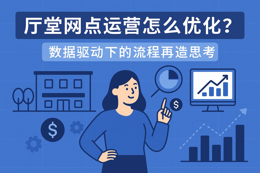 厅堂网点运营怎么优化？数据驱动下的流程再造思考