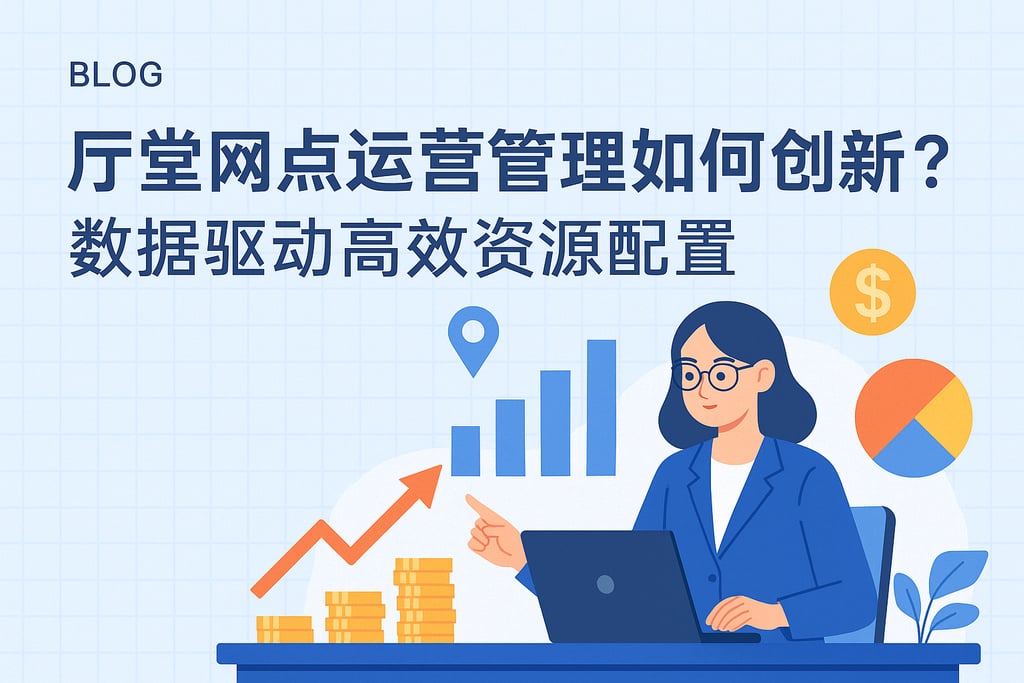 厅堂网点运营管理如何创新？数据驱动高效资源配置