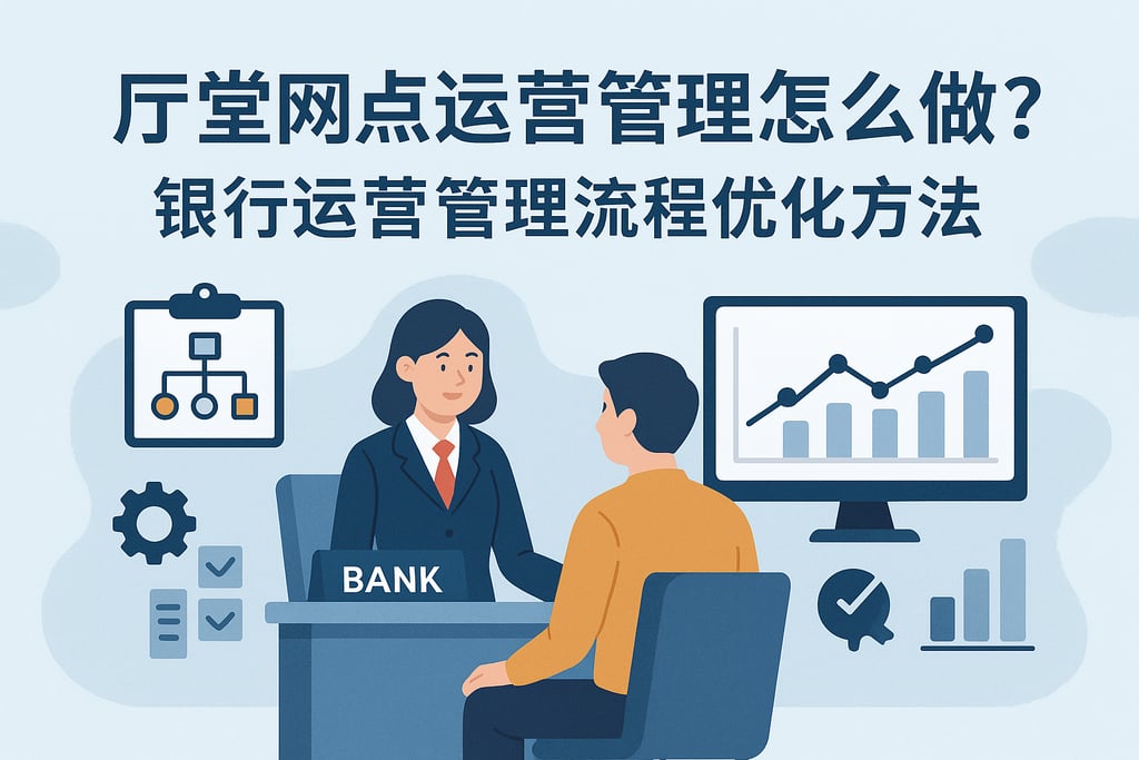 厅堂网点运营管理怎么做？银行运营管理流程优化方法