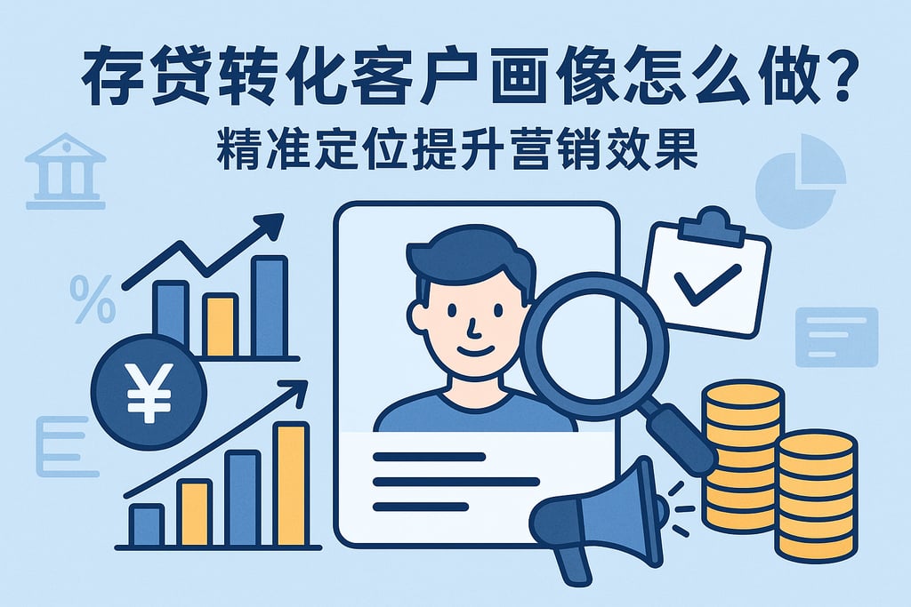 存贷转化客户画像怎么做？精准定位提升营销效果