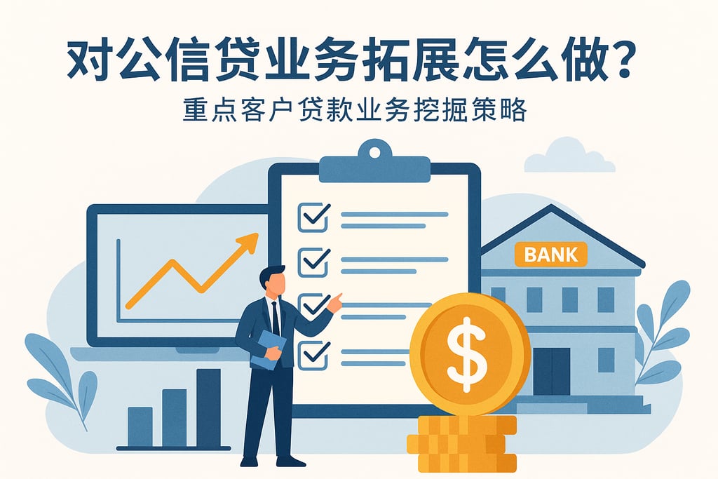 对公信贷业务拓展怎么做？重点客户贷款业务挖掘策略
