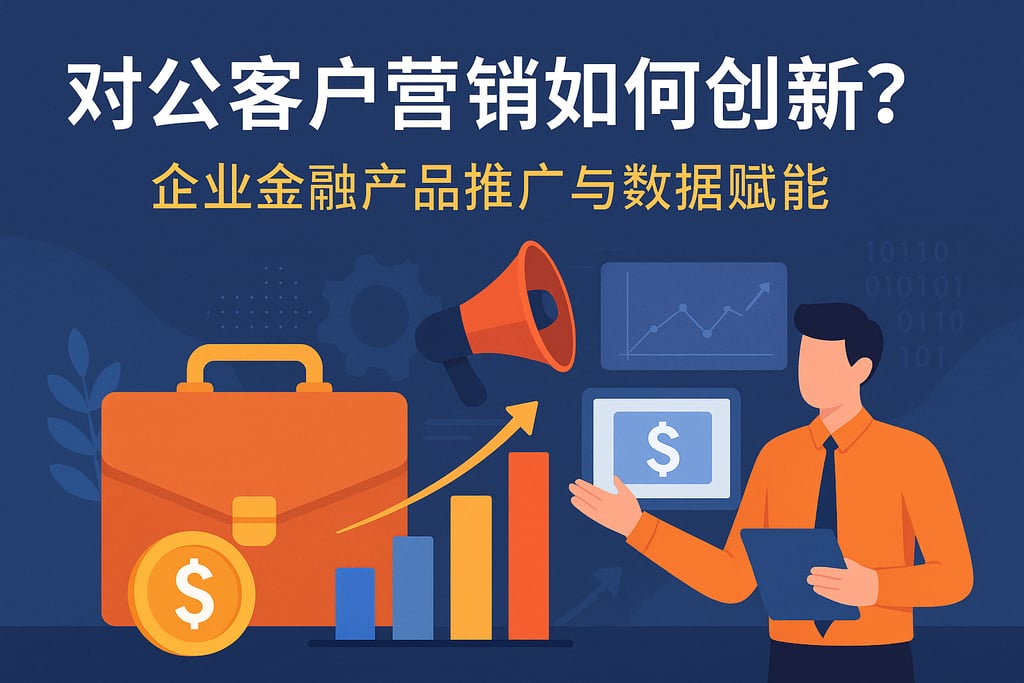 对公客户营销如何创新？企业金融产品推广与数据赋能