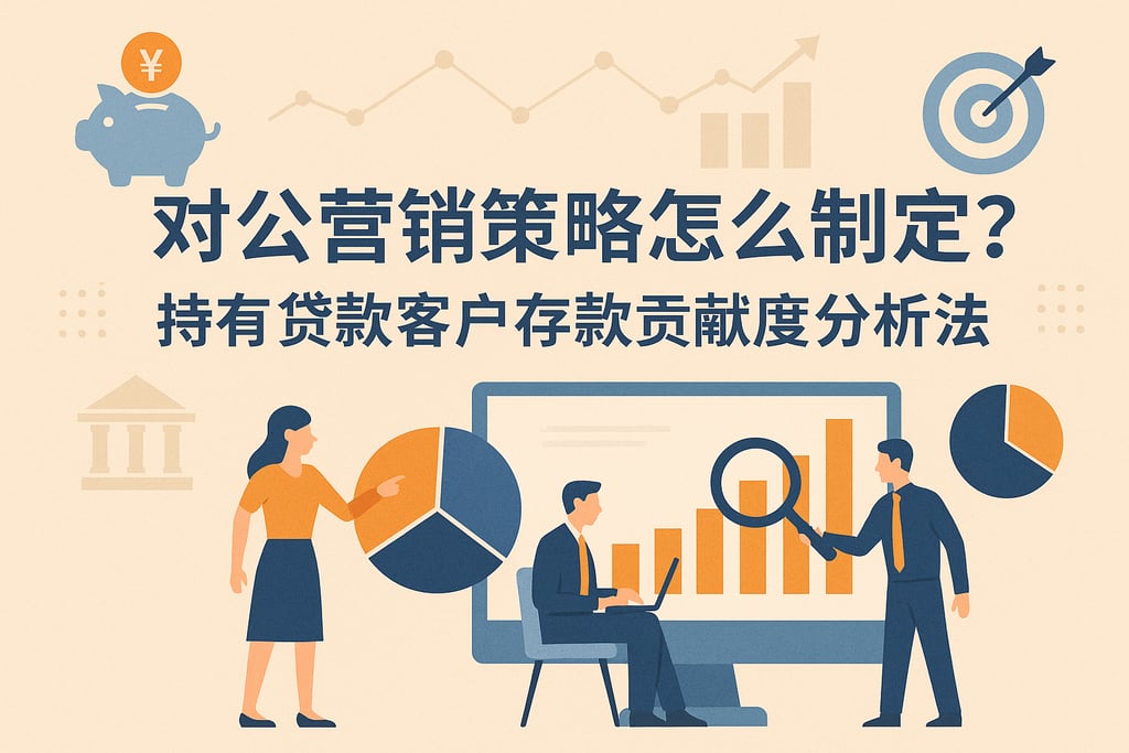 对公营销策略怎么制定？持有贷款客户存款贡献度分析法