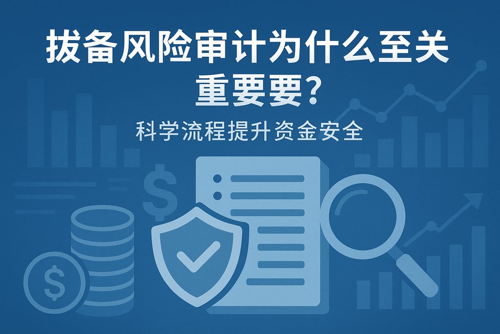 拨备风险审计为什么至关重要？科学流程提升资金安全