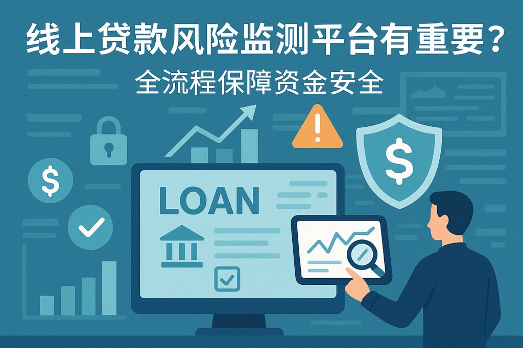 线上贷款风险监测平台有多重要？全流程保障资金安全