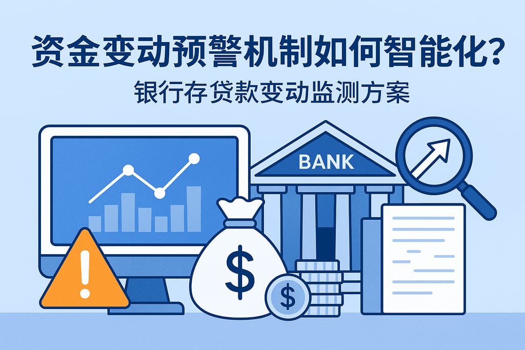 资金变动预警机制如何智能化？银行存贷款变动监测方案