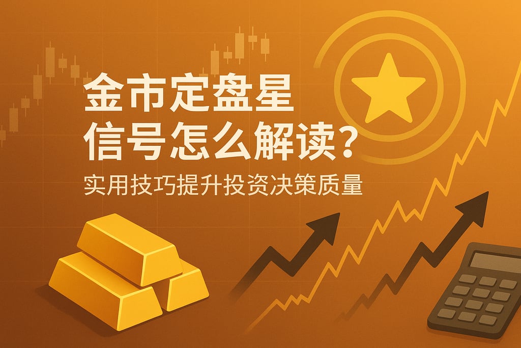 金市定盘星信号怎么解读？实用技巧提升投资决策质量