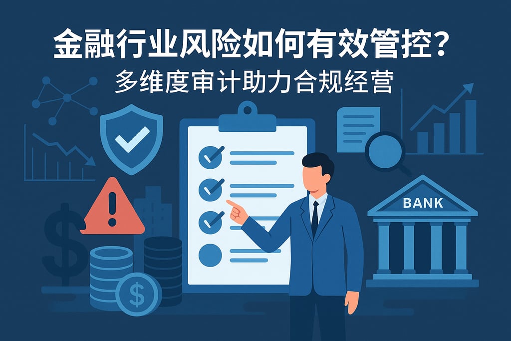 金融行业风险如何有效管控？多维度审计助力合规经营