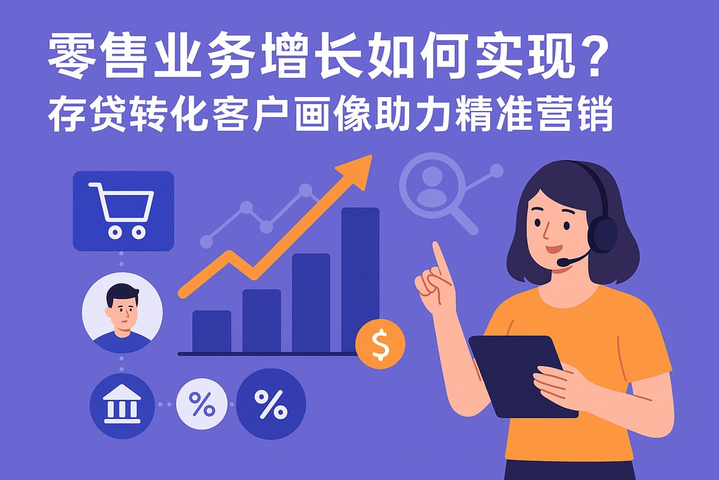 零售业务增长如何实现？存贷转化客户画像助力精准营销