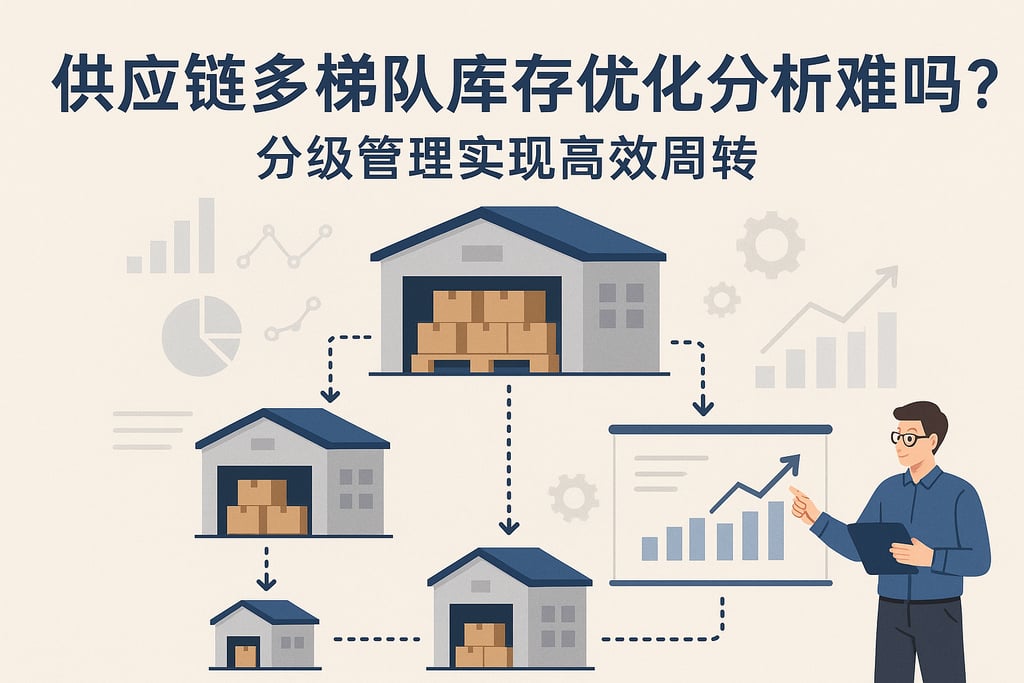 供应链多梯队库存优化分析难吗？分级管理实现高效周转