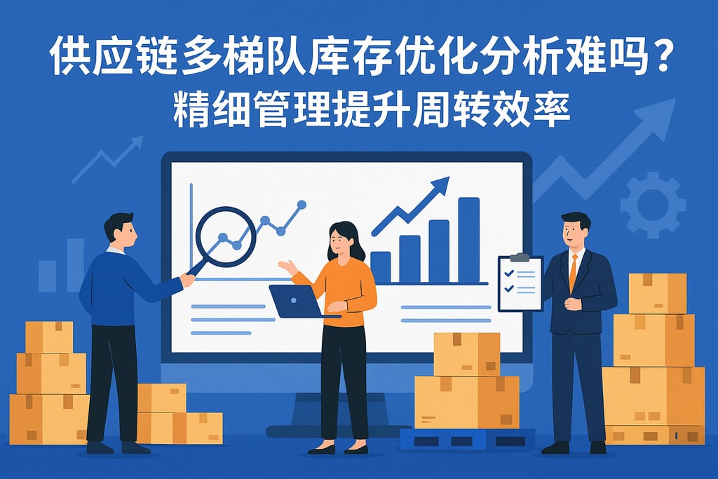 供应链多梯队库存优化分析难吗？精细管理提升周转效率