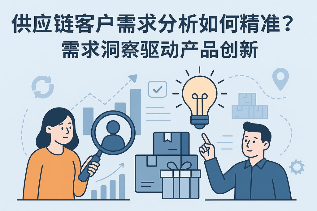 供应链客户需求分析如何精准？需求洞察驱动产品创新