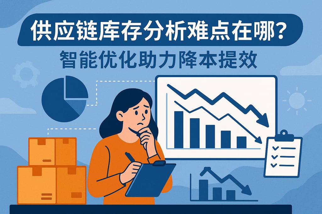 供应链库存分析难点在哪？智能优化助力降本提效
