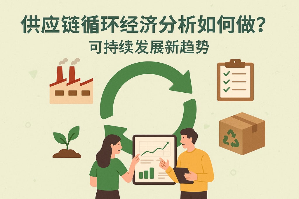 供应链循环经济分析如何做？可持续发展新趋势