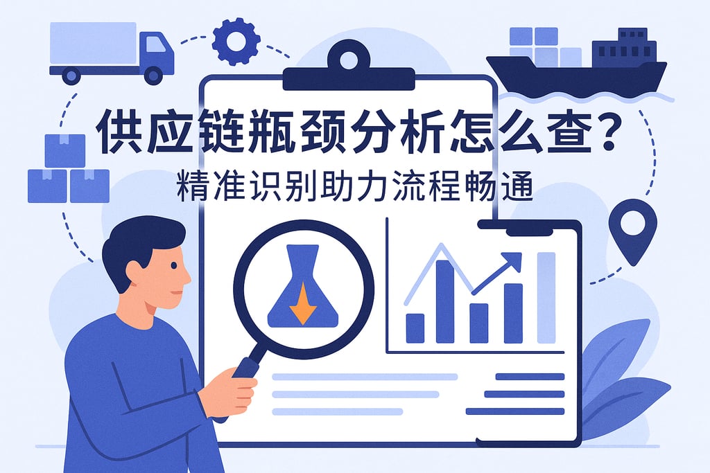 供应链瓶颈分析怎么查？精准识别助力流程畅通
