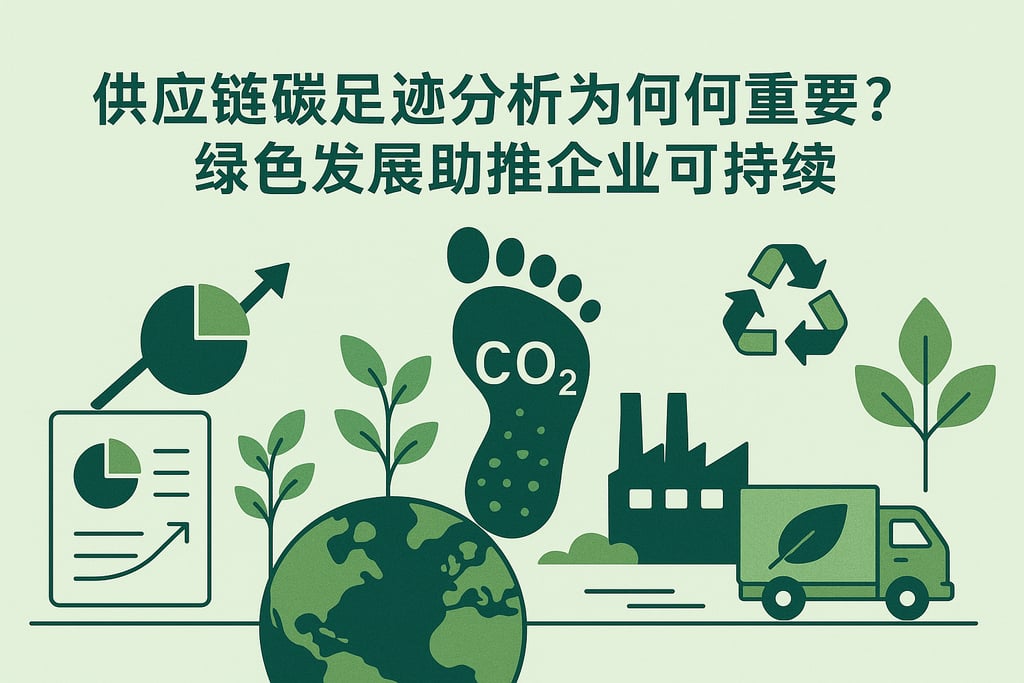 供应链碳足迹分析为何重要？绿色发展助推企业可持续