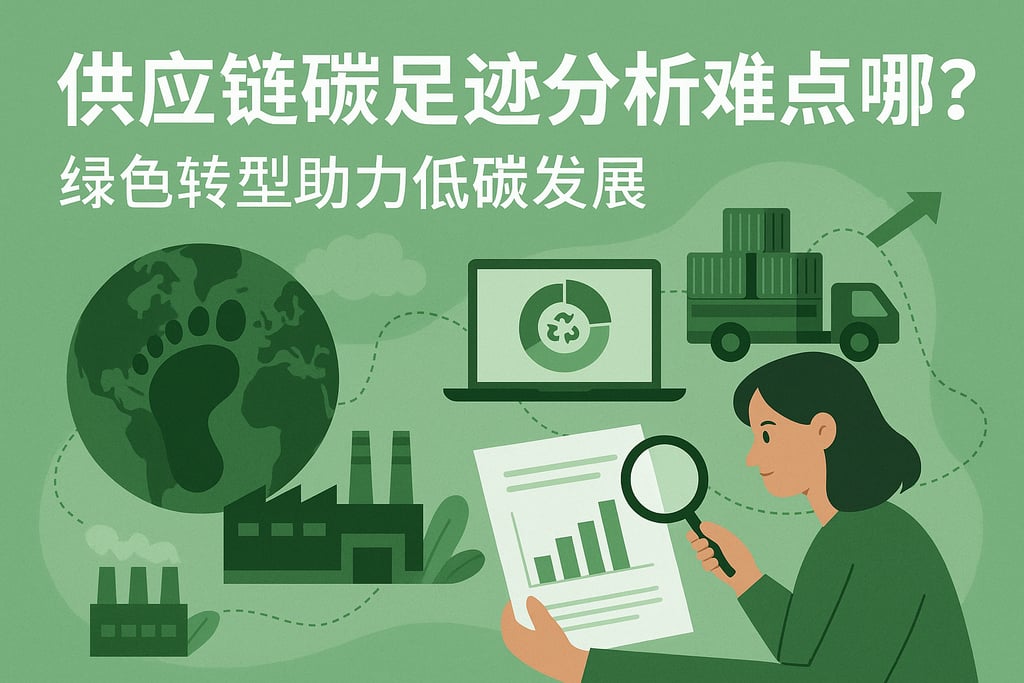 供应链碳足迹分析难点在哪？绿色转型助力低碳发展