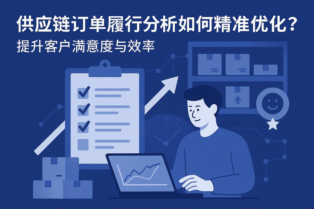 供应链订单履行分析如何精准优化？提升客户满意度与效率