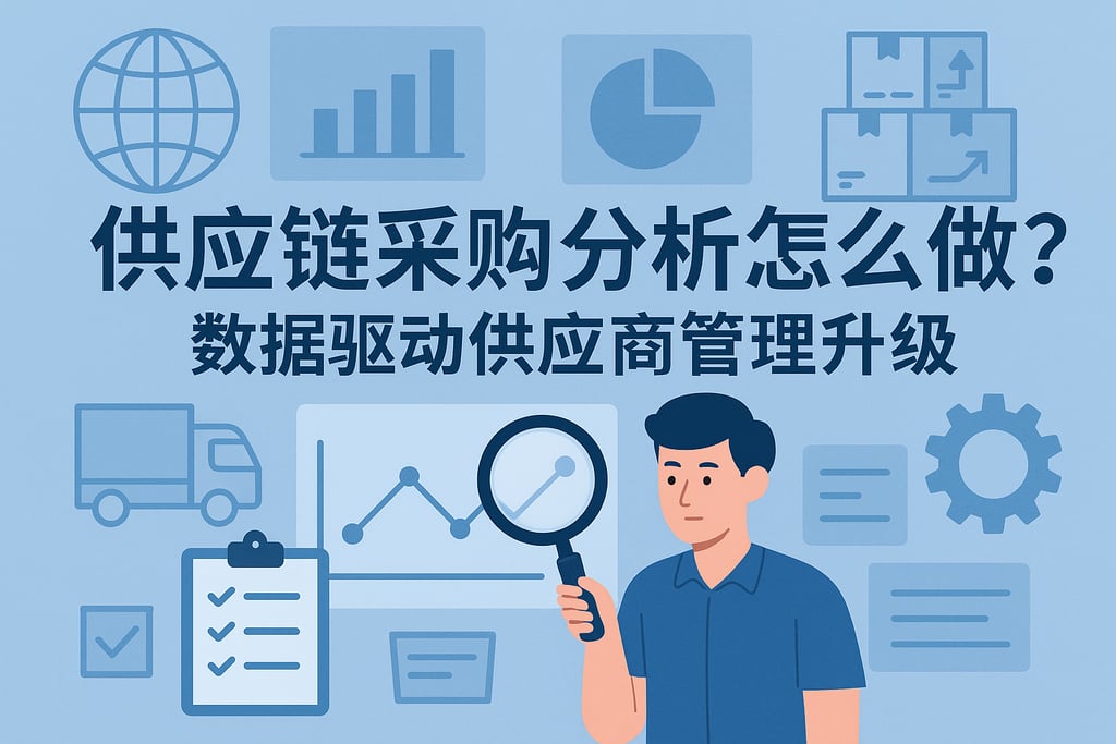 供应链采购分析怎么做？数据驱动供应商管理升级