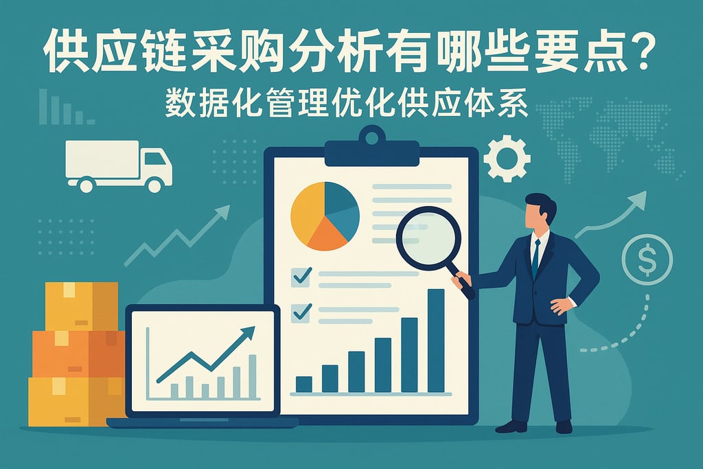 供应链采购分析有哪些要点？数据化管理优化供应体系