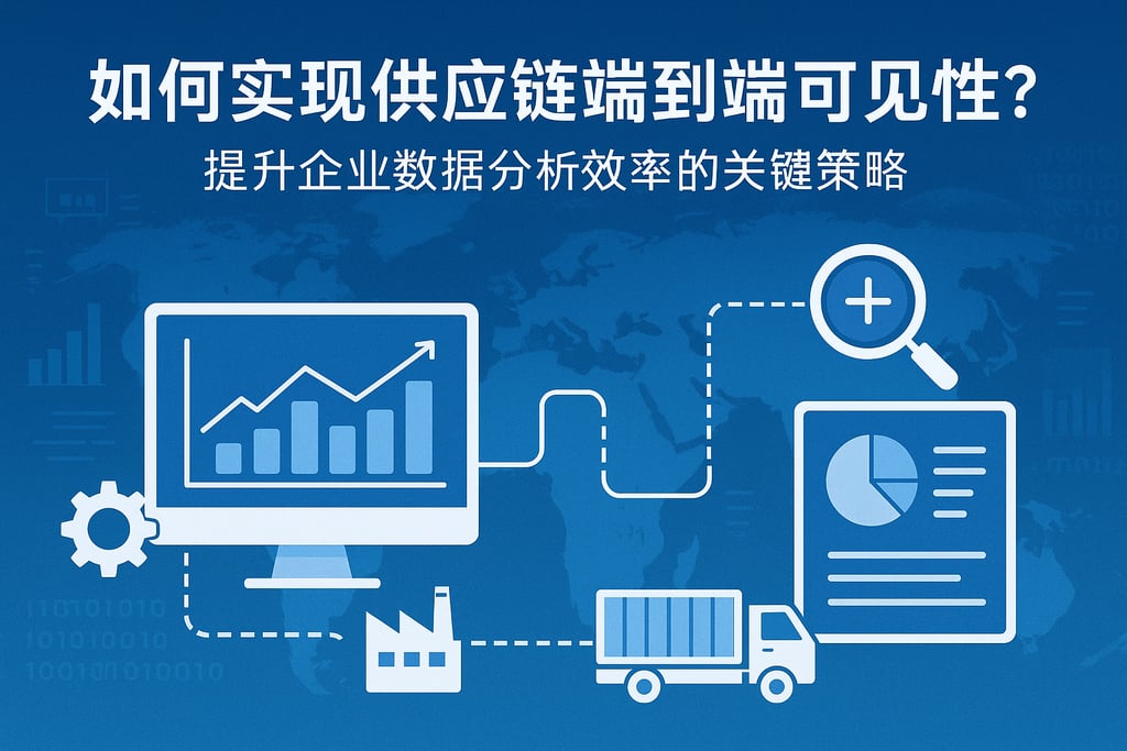 如何实现供应链端到端可见性？提升企业数据分析效率的关键策略