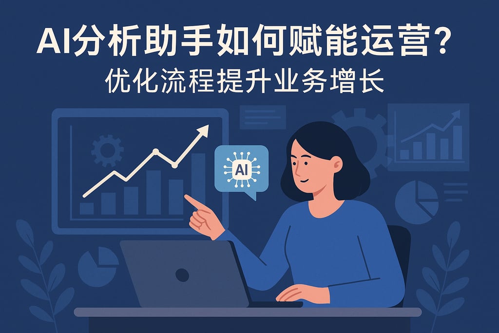 AI分析助手如何赋能运营？优化流程提升业务增长