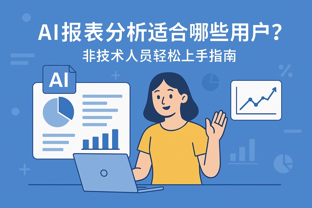 AI报表分析适合哪些用户？非技术人员轻松上手指南