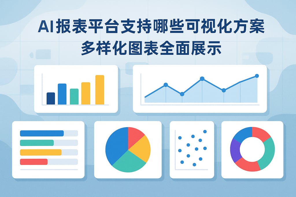 AI报表平台支持哪些可视化方案？多样化图表全面展示