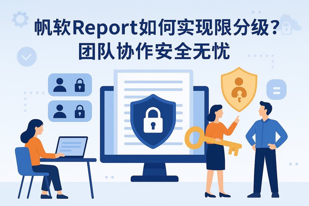 帆软report如何实现权限分级？团队协作安全无忧