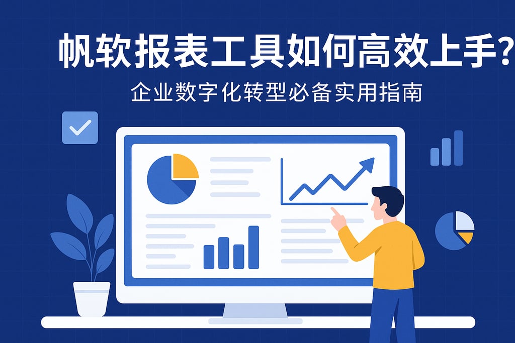 帆软报表工具如何高效上手？企业数字化转型必备实用指南