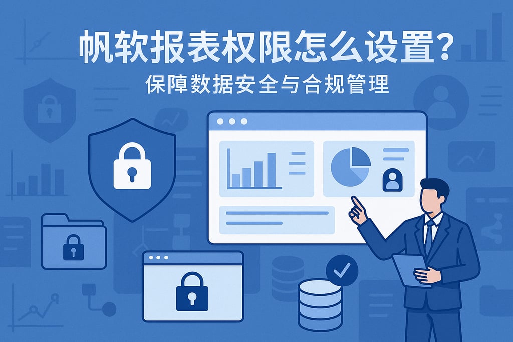 帆软报表权限怎么设置？保障数据安全与合规管理