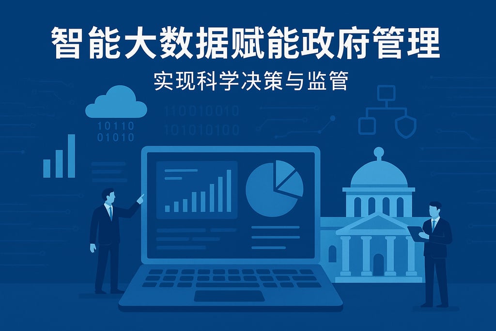 智能大数据如何赋能政府管理？实现科学决策与监管