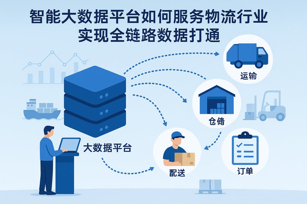 智能大数据平台如何服务物流行业？实现全链路数据打通