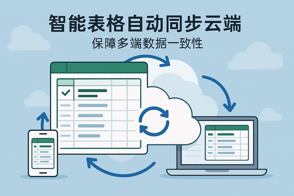 智能表格可以自动同步云端吗？保障多端数据一致性