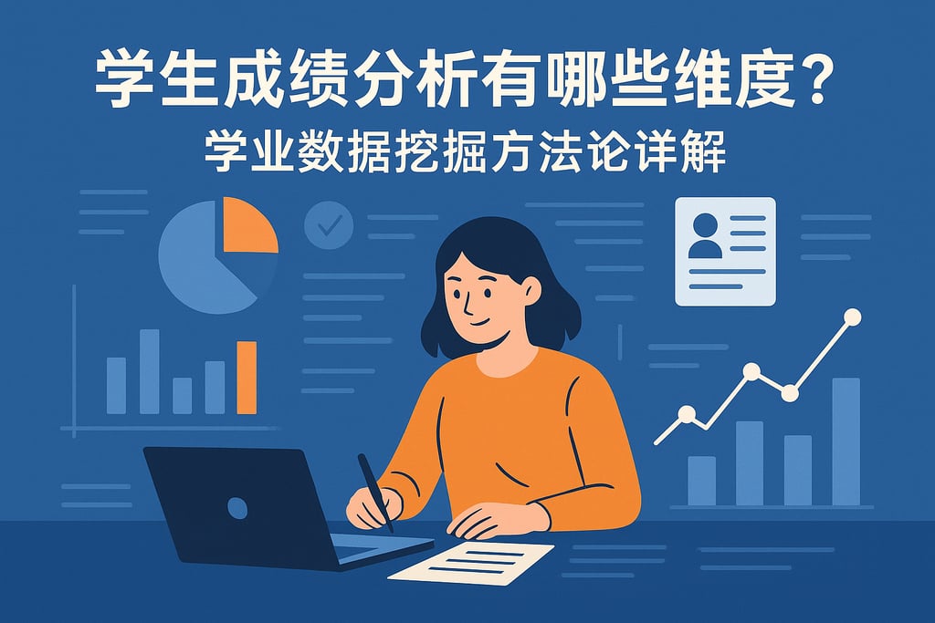 学生成绩分析有哪些维度？学业数据挖掘方法论详解