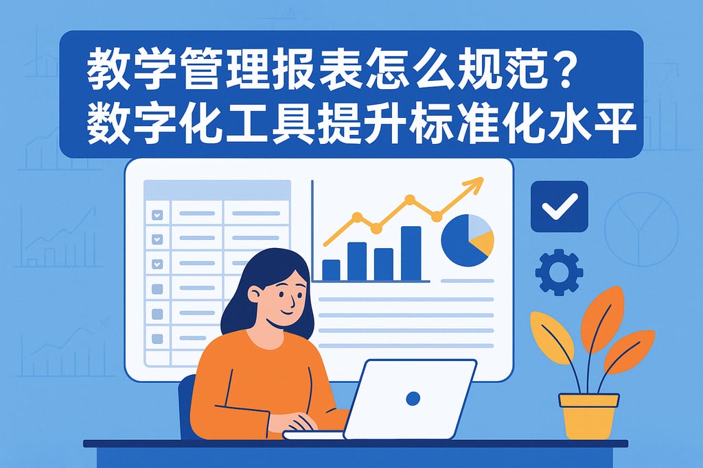 教学管理报表怎么规范？数字化工具提升标准化水平