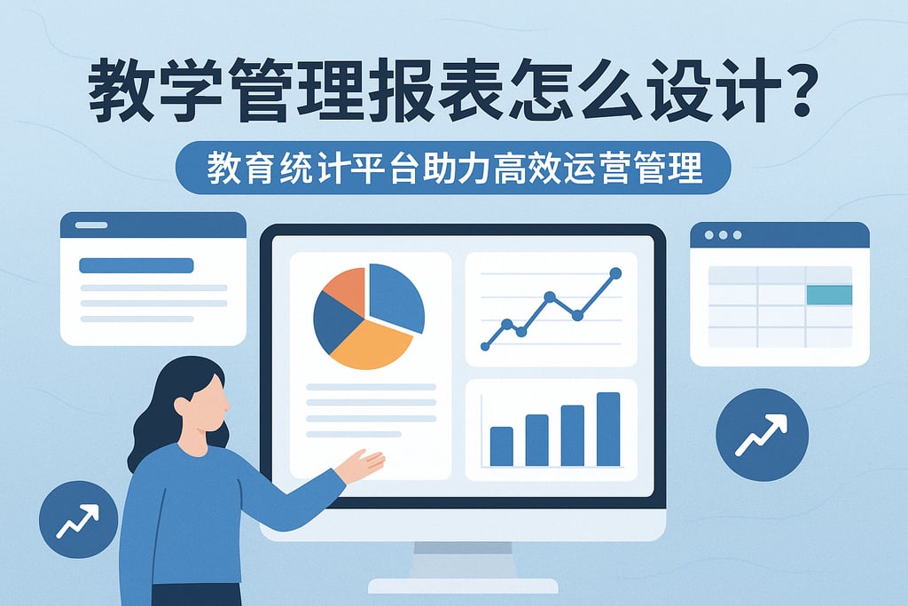 教学管理报表怎么设计？教育统计平台助力高效运营管理