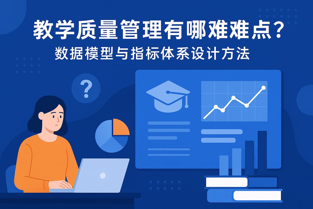 教学质量管理有哪些难点？数据模型与指标体系设计方法