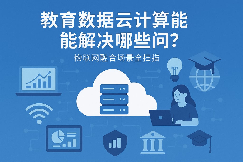 教育数据云计算能解决哪些问题？物联网融合场景全扫描