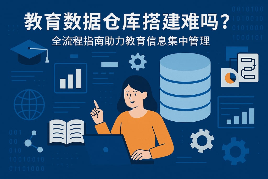 教育数据仓库搭建难吗？全流程指南助力教育信息集中管理
