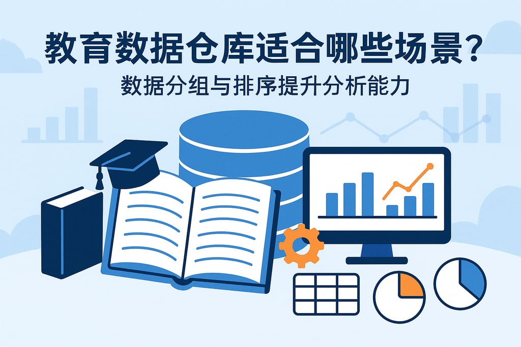 教育数据仓库适合哪些场景？数据分组与排序提升分析能力
