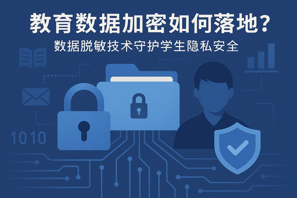 教育数据加密如何落地？数据脱敏技术守护学生隐私安全