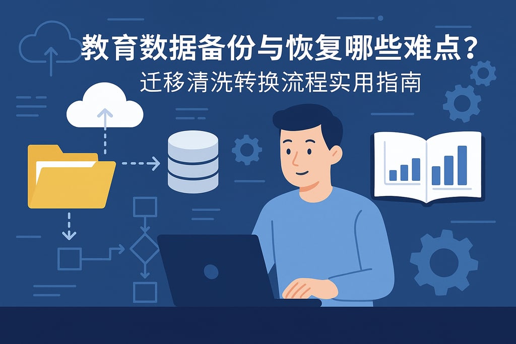 教育数据备份与恢复有哪些难点？迁移清洗转换流程实用指南