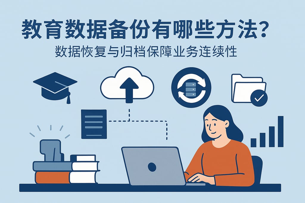教育数据备份有哪些方法？数据恢复与归档保障业务连续性