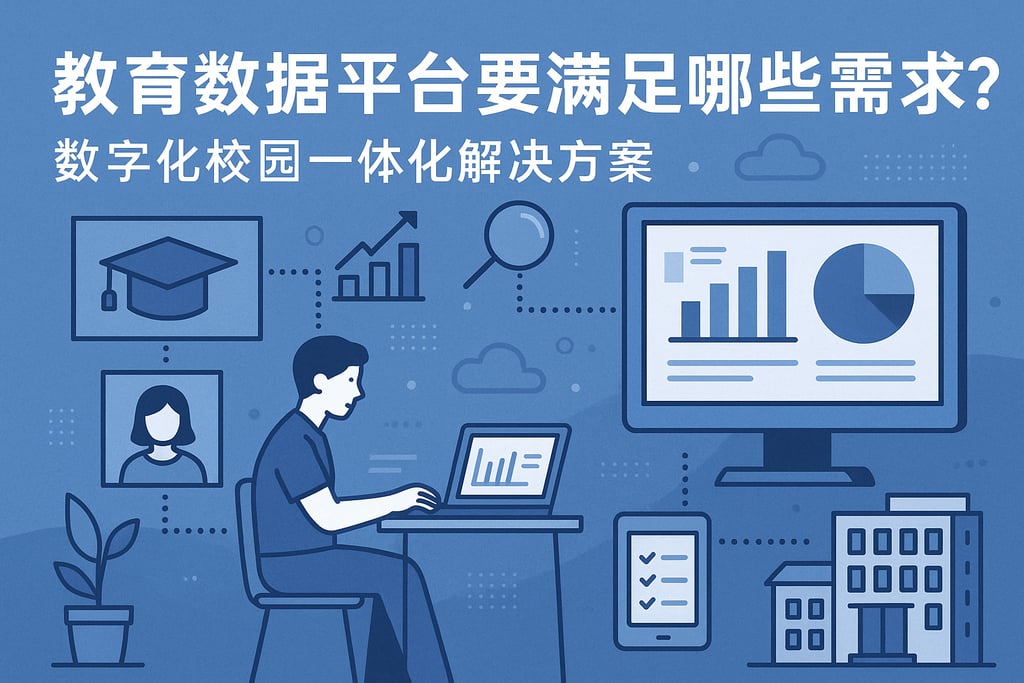 教育数据平台要满足哪些需求？数字化校园一体化解决方案