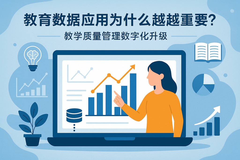 教育数据应用为什么越来越重要？教学质量管理数字化升级