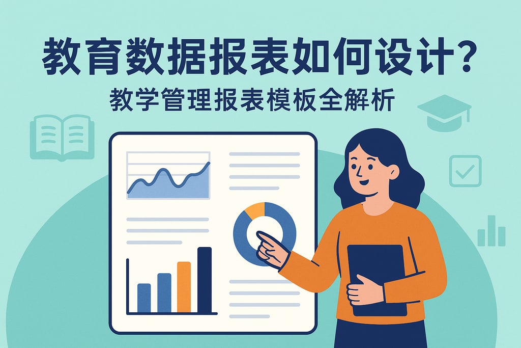 教育数据报表如何设计？教学管理报表模板全解析