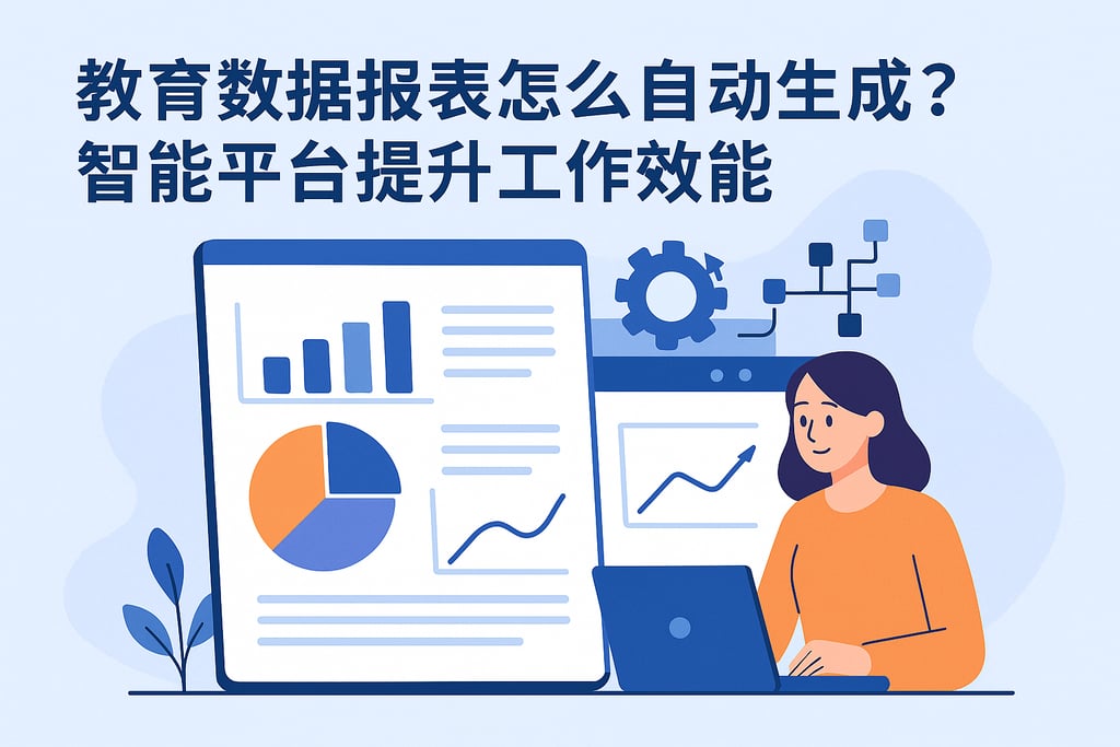 教育数据报表怎么自动生成？智能平台提升工作效能