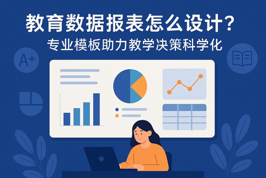教育数据报表怎么设计？专业模板助力教学决策科学化